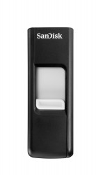 SanDisk UltraBackup USB 2.0 Flash Drive met USB-aansluiting ingeschoven