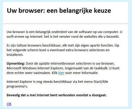 Keuze van een browser