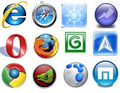12 browsers getest