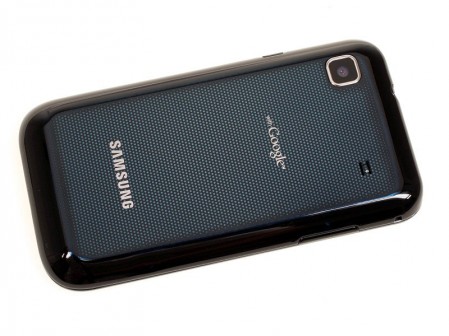Samsung Galaxy S achterzijde