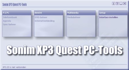 Sonim XP3.20 Quest Pro PC-Tools software
