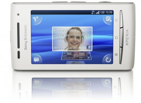 Sony Ericsson Xperia X8: Timescape