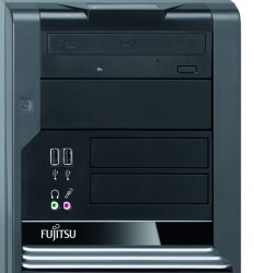 Fujitsu Celsius W480 detail voorzijde