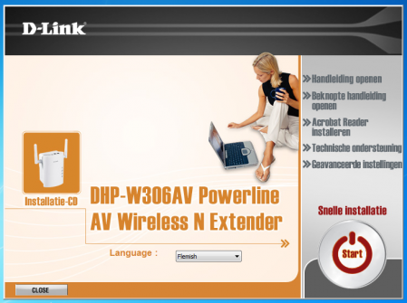D-Link DHP-W306AV installatie