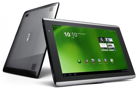 Acer Iconia Tab A500 voor achter