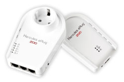 Hercules ePlug 200 HD Duo Powerline adapters