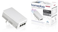 Sitecom LN-509 Homeplug 500 Mbps plus switch