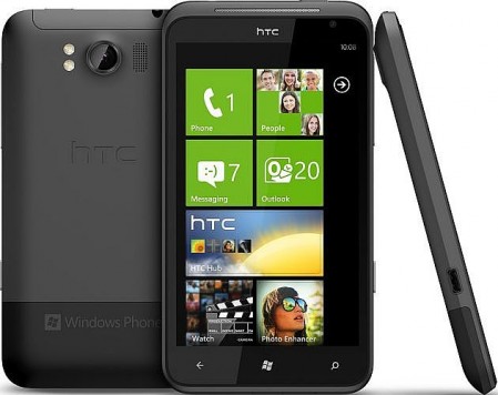 HTC Titan X310e draait op Windows Phone 7.5