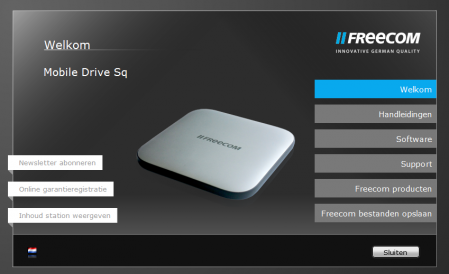 Freecom Mobile Drive Sq Windows-software