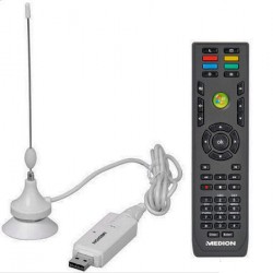 De in België meegeleverde USB DVB-T tv-tuner