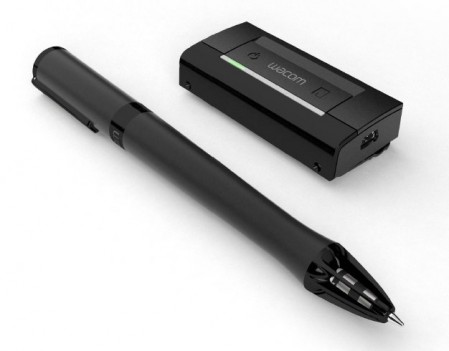 De Inkling pen maakt gebruik van ultrasone en infraroodtechnologie