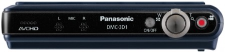 Bovenaanzicht Panasonic Lumix DMC-3D1