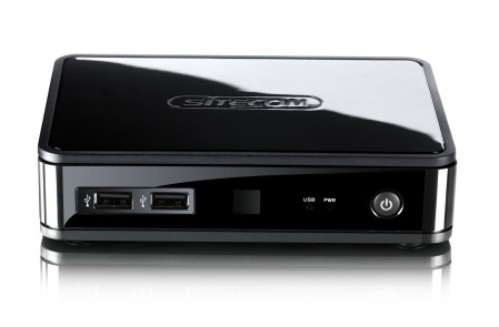 De Sitecom Network TV Media Player MD-273 beschikt over een frisse, moderne interface