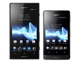 Sony Xperia arco S en Xperia Go