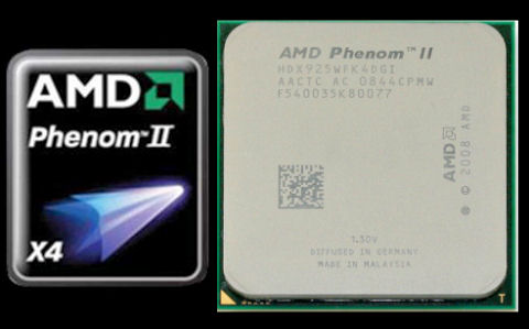 De AMD Phenom II X4 925 Quad-Core processor