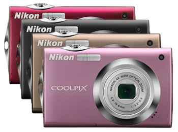 De Nikon Coolpix S4000 is beschikbaar in vier kleuren