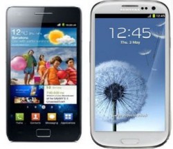 Samsung Galaxy S II en S III
