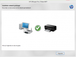 HP Officejet Pro 276dw verbonden