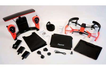 Bebop drone + Skycontroller alle onderdelen