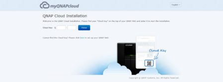 myQNAPcloud Cloud installatie