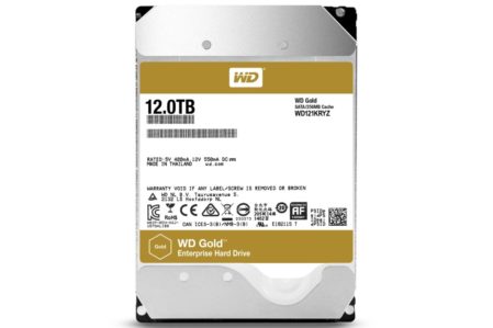 WD Gold 12 TB hard drive