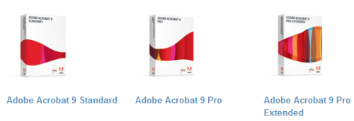 Adobe Acrobat 9 Pro Extended: familie