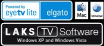 bwin DVB-T Watch met Eyetv lite of LAKS TV Software