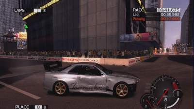 Forza Motorsport 2 - schade aan de zijkant