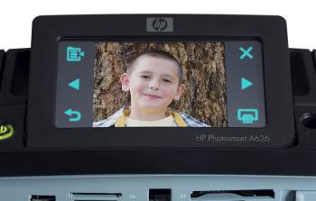 HP Photosmart A626 interactief scherm