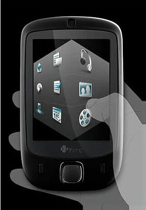 HTC Touch inerface