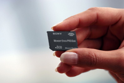 Sony's Memory Stick Pro Duo van 8 GB