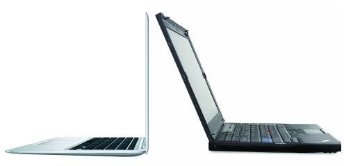 Lenovo ThinkPad X300 versus Apple MacBook Air
