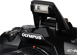 De flits van de Olympus E-400