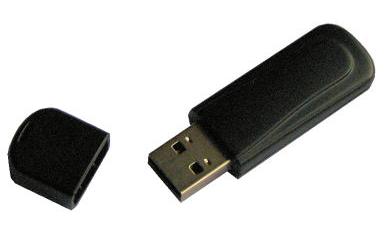 De meegeleverde Bluetooth 2.0 USB adapter