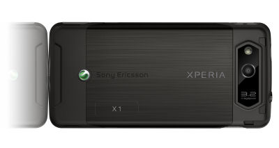 Sony Ericsson Xperia X1 back