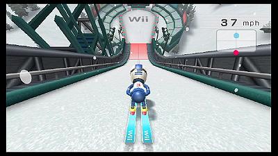 Wii Fit Ski jump