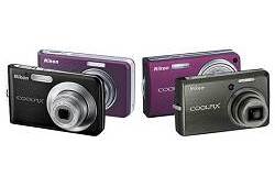 Nikon COOLPIX S600, S550, S520 en S210
