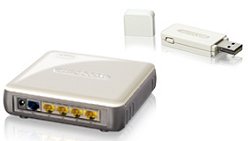 Sitecom WL-342 Wireless Router en WL-343 Wiereless Adapter