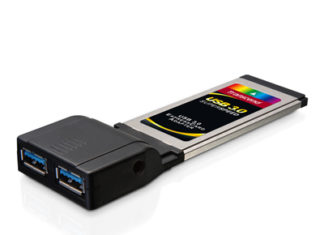 Transcend USB 3.0 ExpressCard adapter