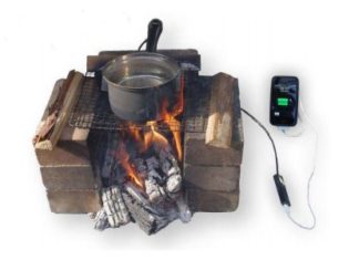 Hatsuden-Nabe thermo-elektrische kookpot