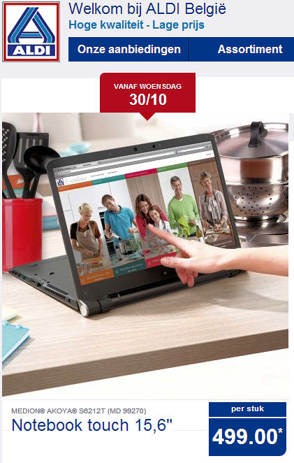 Aldi The Touch 300: Medion MD 99270 (S6212T)