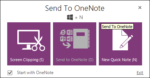 Send to OneNote Windows-hulpprogramma