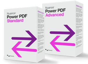 Nunace PowerPDF Standard en Advanced