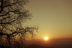 Nikon 1 J5 voorbeeldfoto: zonsondergang met kleureffect