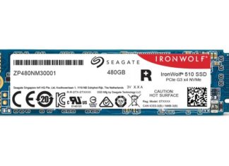 Seagate Ironwolf 510 SSD 480 GB