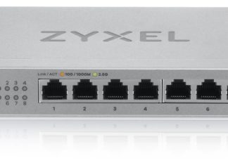 Zyxel MG-108 2.5 GbE desktopswitch